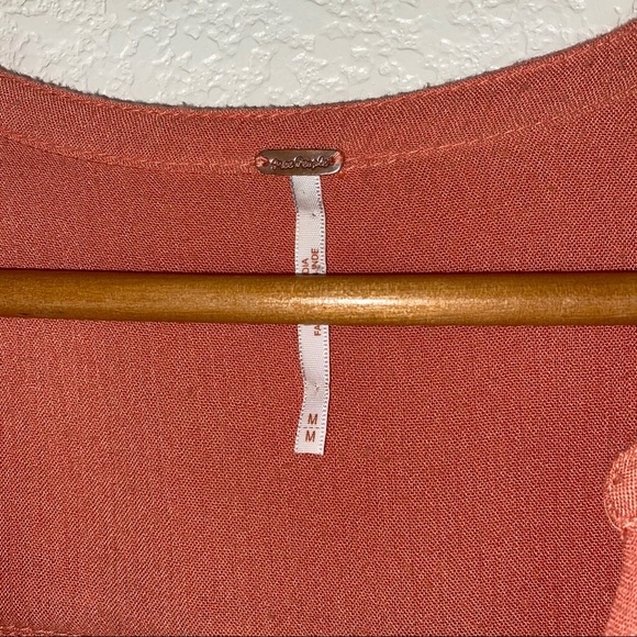 Free People Coral Bohemian Pullover Tunic Dress - Picture 5 of 7